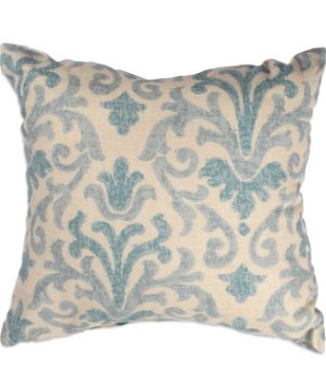 16" x 16" Tracings Blue Premium Decorative Pillow