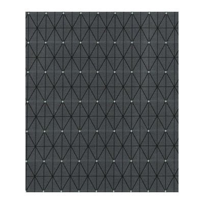 Robert Allen Contract Grid Frame Slate Fabric