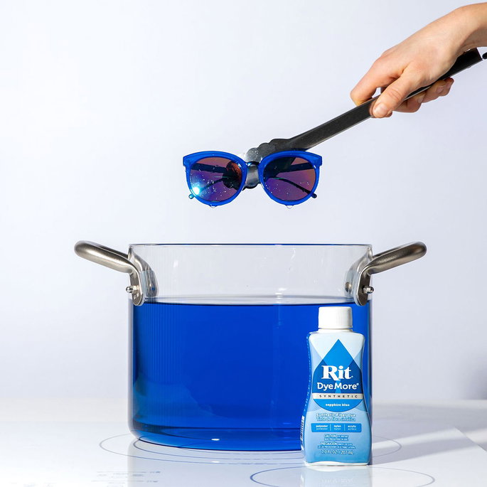 Rit DyeMore Liquid Synthetic Fiber Dye - Sapphire Blue image 4 of 4
