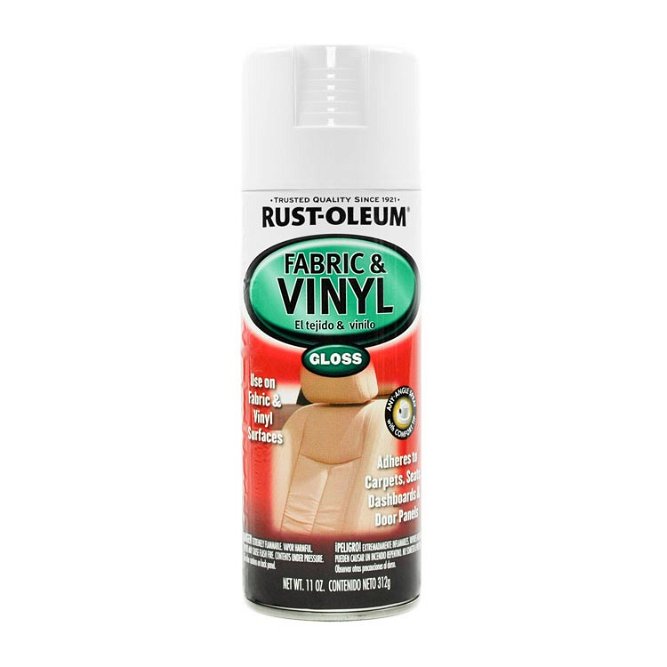 Rust-Oleum Fabric &amp; Vinyl Gloss White