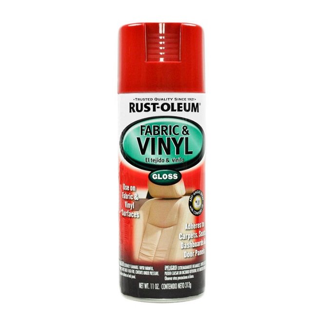 Rust-Oleum Fabric &amp; Vinyl Gloss Red