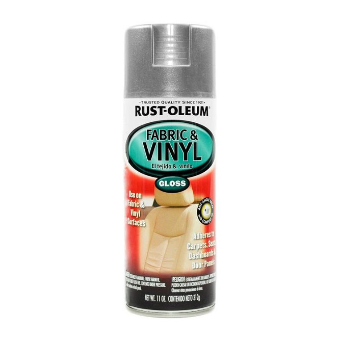 Rust-Oleum Fabric &amp; Vinyl Gloss Silver