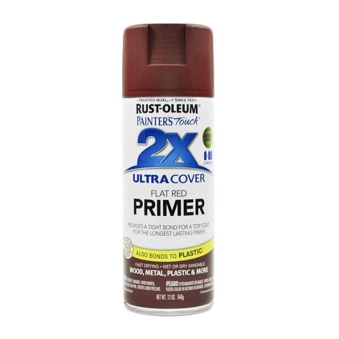 Rust-Oleum Painters Touch Ultra Cover 2X Flat Red Primer