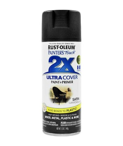 Rust-Oleum Painters Touch Ultra Cover 2X Satin Canyon Black