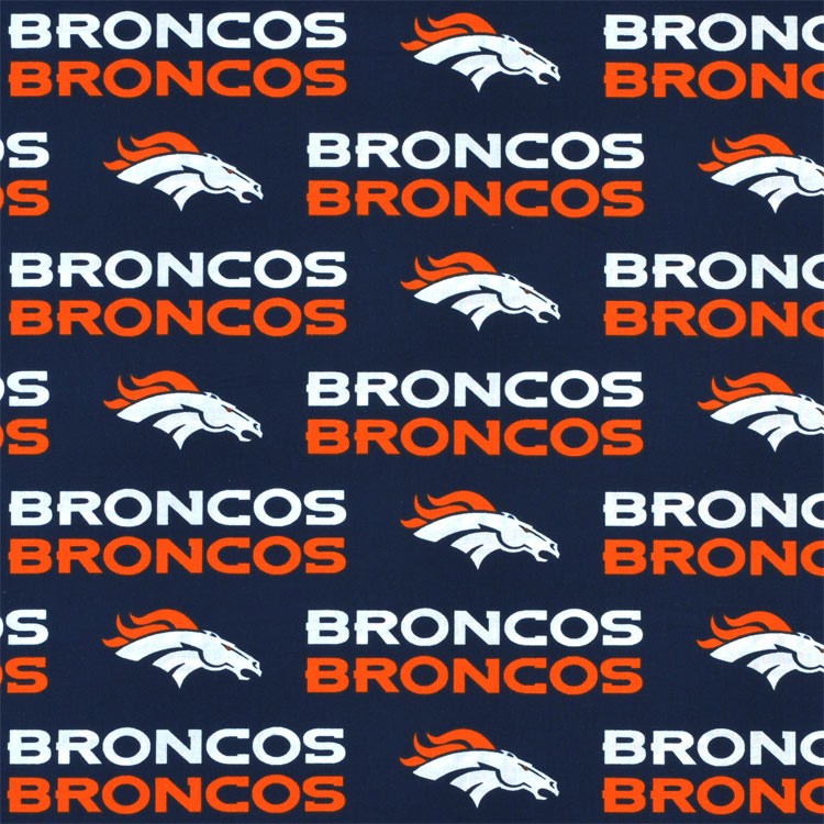 Fabric Traditions Denver Broncos NFL Cotton Fabric