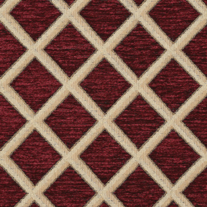 Kaslen Saxon 2222 Crimson Fabric image 2 of 3