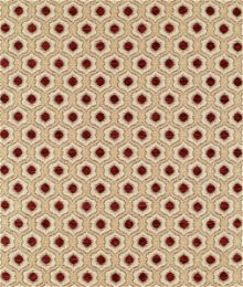 Kaslen Saxon 3567 Crimson Fabric