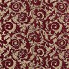 Kaslen Saxon 4678 Crimson Fabric - Image 1