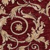 Kaslen Saxon 4678 Crimson Fabric - Image 2