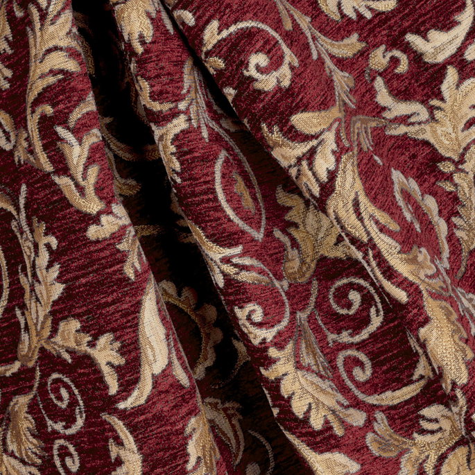 Kaslen Saxon 4678 Crimson Fabric image 3 of 3