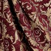 Kaslen Saxon 4678 Crimson Fabric - Image 3
