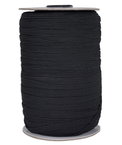 1/4" Black Braided Elastic - 144 Yards