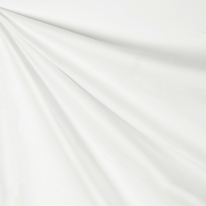 60" Bleached White Cotton Pillow Ticking Fabric image 1 of 2