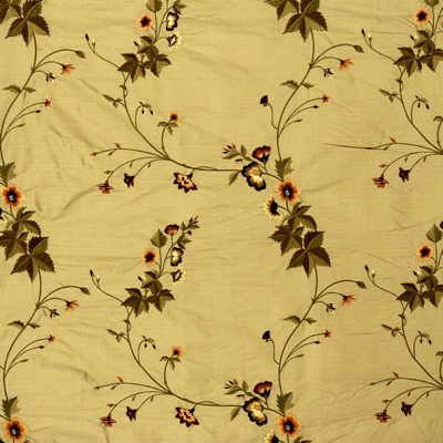 Kravet 27298.106 Bengal Floral Golden Sand Fabric