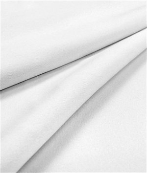 Hanes Apollo White Dimout Drapery Lining Fabric