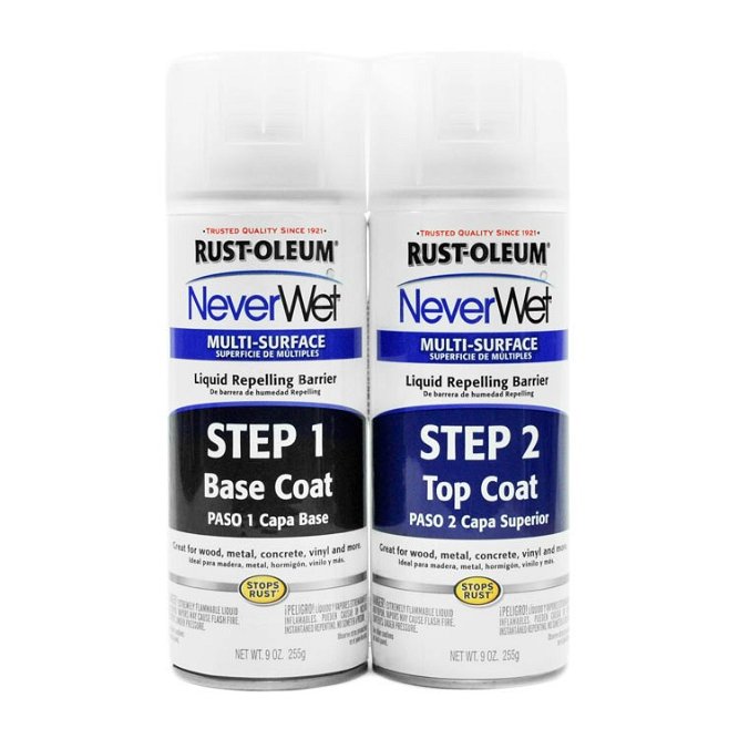 Rust-Oleum Never Wet Multi-Surface Frosted Clear