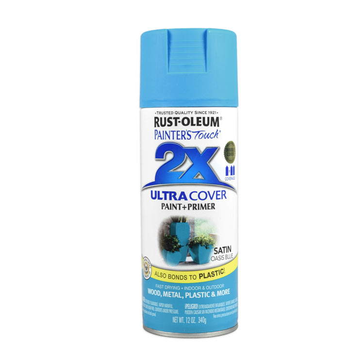 Rust-Oleum Painters Touch Ultra Cover 2X Satin Oasis Blue