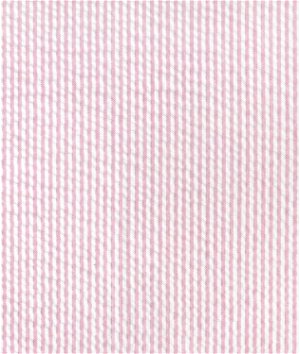 Robert Kaufman Pink Seersucker Stripe Fabric