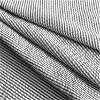 Robert Kaufman Black Seersucker Stripe Fabric - Image 2
