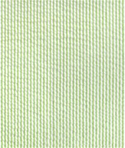 Robert Kaufman Lime Green Seersucker Stripe