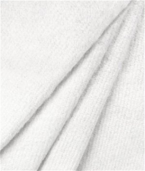 English Bump Cloth White Drapery Interlining Fabric