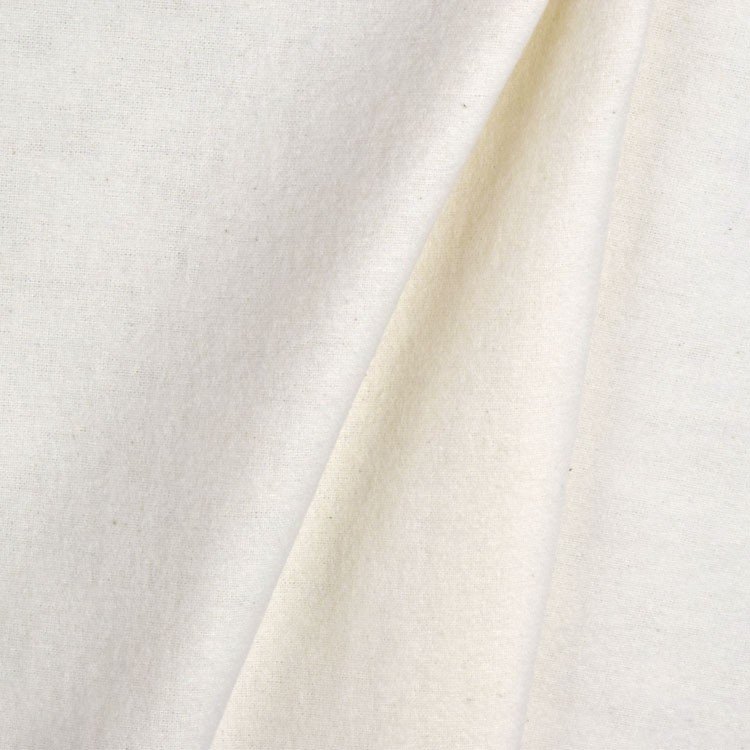 Hanes Heavy Flannel Natural Drapery Interlining Fabric | OnlineFabricStore
