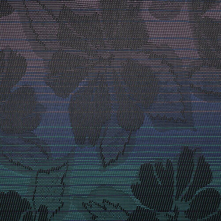 Phifertex Jacquards Wild Orchid Black Outdoor Vinyl Mesh Fabric