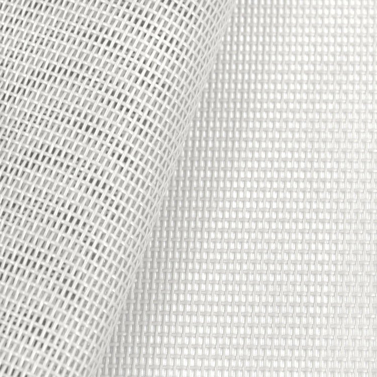 Phifertex Standard Solids White Outdoor Vinyl Mesh Fabric