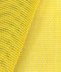 Phifertex Standard Solids Lemon Yellow Outdoor Vinyl Mesh Fabric