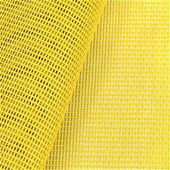 Standard Solids Lemon Yellow Outdoor Vinyl Mesh Fabric