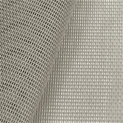 Standard Solids Gray Outdoor Vinyl Mesh Fabric
