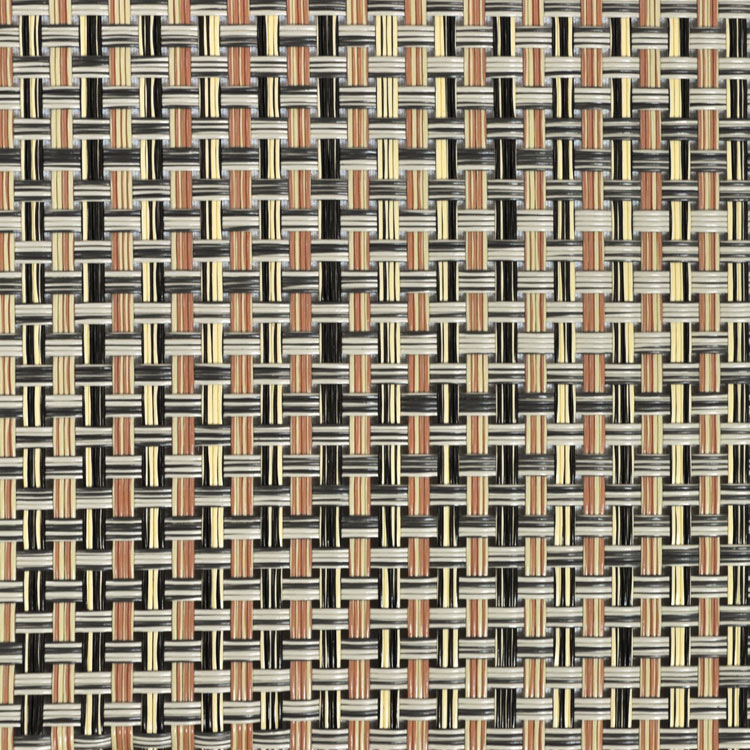 Phifertex Wicker Weaves Cane Wicker Desert Outdoor Vinyl Mesh Fabric