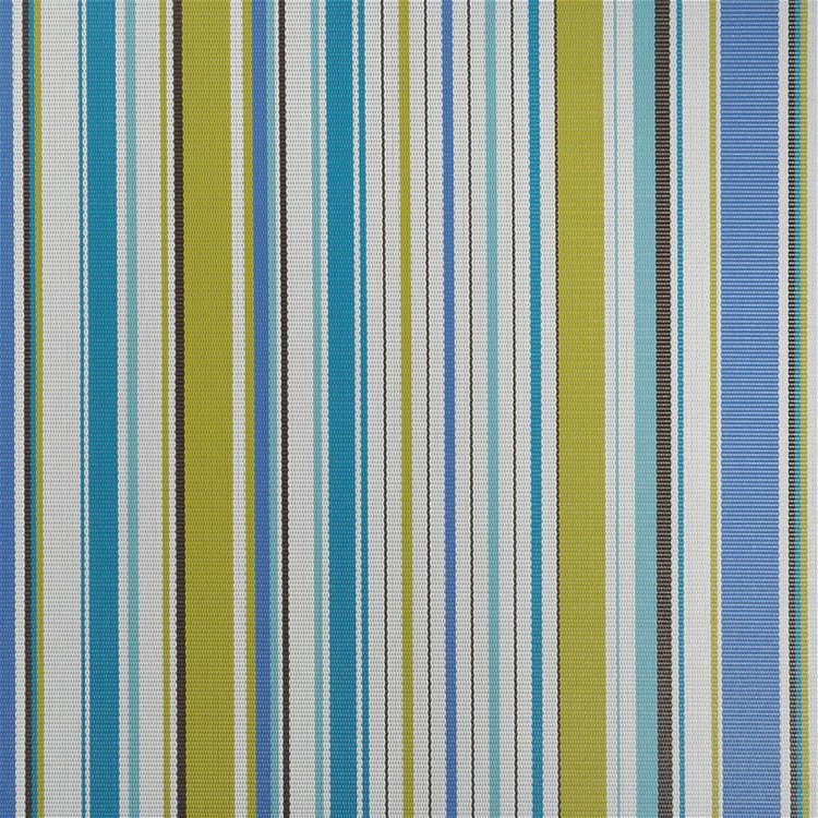 Phifertex Stripes Coastline Peacock Outdoor Vinyl Mesh Fabric