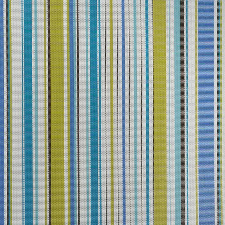 Phifertex Stripes Coastline Peacock Outdoor Vinyl Mesh Fabric