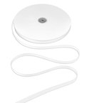 3/8" White Grosgrain Ribbon - 100 Yards