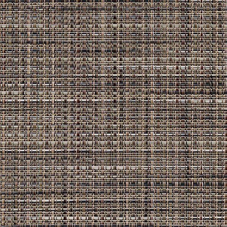 Phifertex Wicker Weaves Gannon Mocha Outdoor Vinyl Mesh Fabric