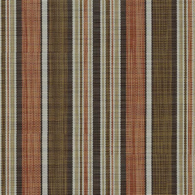 Phifertex Stripes Dakota Stripe Clay Outdoor Vinyl Mesh Fabric