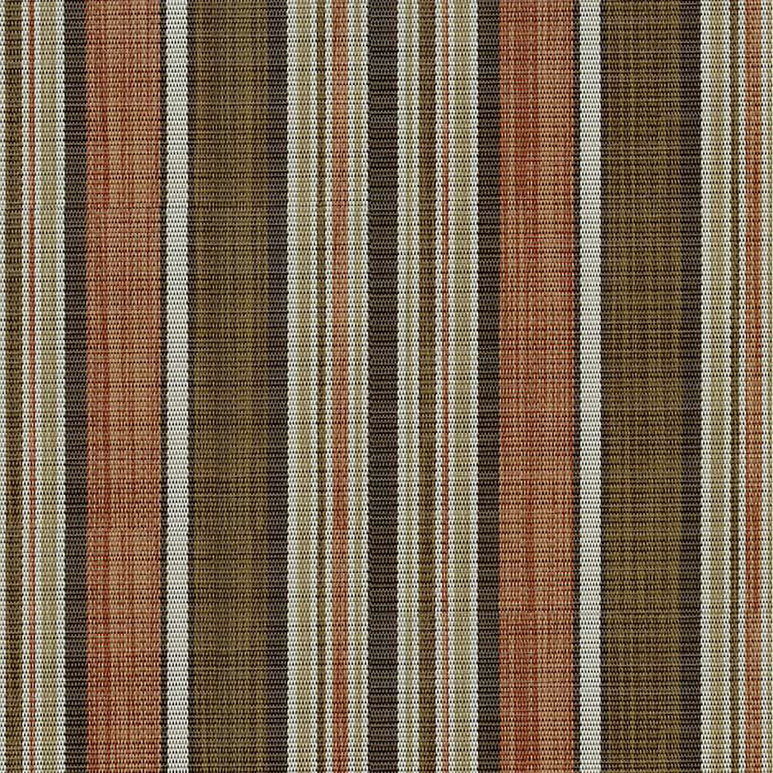 Phifertex Stripes Dakota Stripe Clay Outdoor Vinyl Mesh Fabric