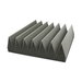 3 x 16 x 16 Acoustic Foam Blade Tile - Charcoal