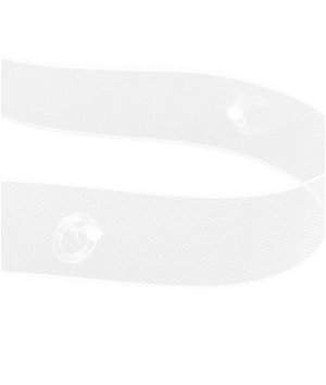Transparent Roman Shade Tape - 1 inch Wide, 5 inch Spacing