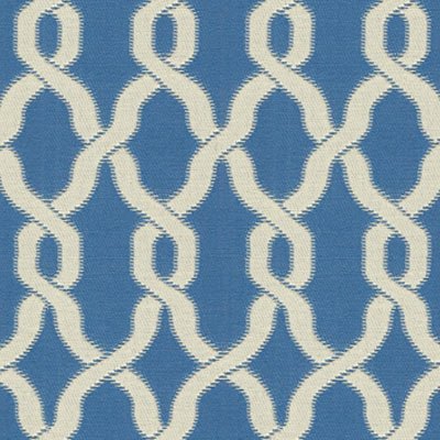 Kravet 31708.5 Ogee Knot Maritime Fabric