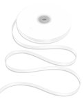 3/8" White Double Face Satin Ribbon - 50 Yards