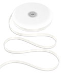 3/8" Ivory Double Face Satin Ribbon - 50 Yards