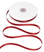 3/8" Red Double Face Satin Ribbon - 50 Yards