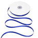 3/8" Royal Blue Double Face Satin Ribbon - 50 Yards