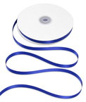 3/8" Royal Blue Double Face Satin Ribbon - 50 Yards