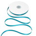 3/8" Turquoise Double Face Satin Ribbon - 50 Yards
