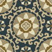 Kravet 31969.516 Exotic Suzani Sapphire Fabric