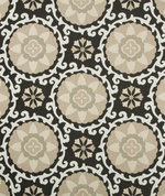 Kravet Exotic Suzani Coal