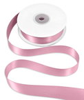7/8" Pink Double Face Satin Ribbon - 25 Yards